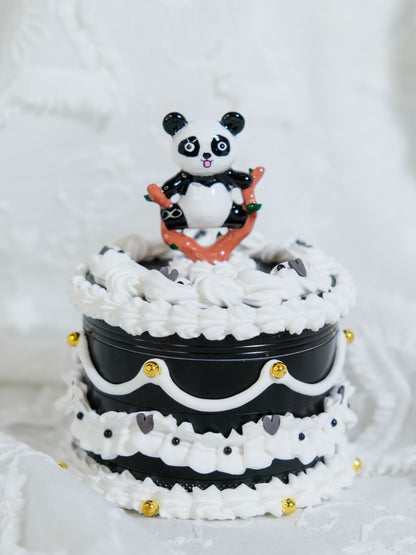 Dark Chocolate Panda Express Cake - Grinder