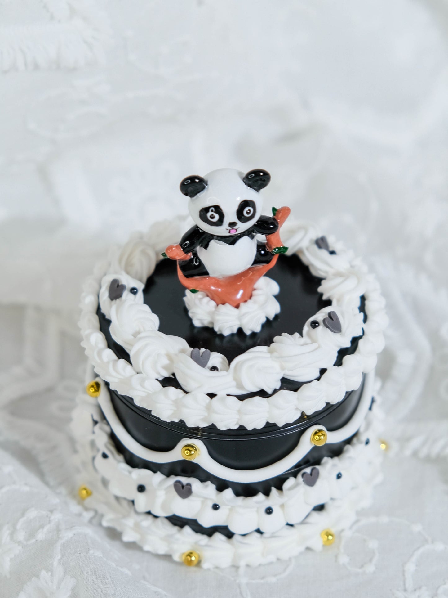 Dark Chocolate Panda Express Cake - Grinder