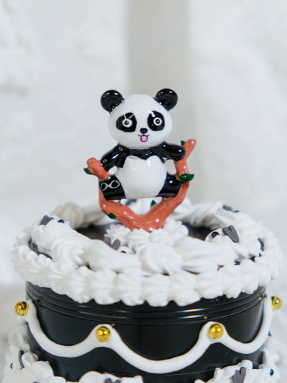 Dark Chocolate Panda Express Cake - Grinder